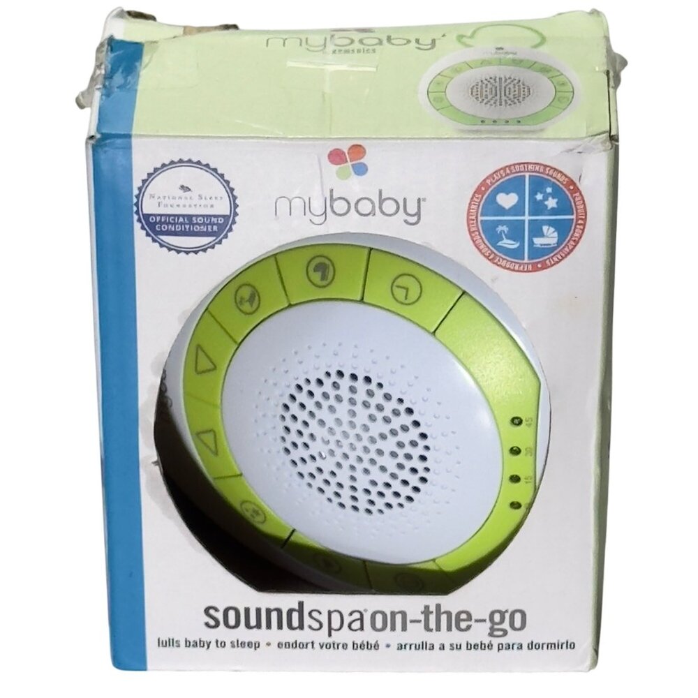 MyBaby Soundspa On-The-Go Sound Machine For Babies